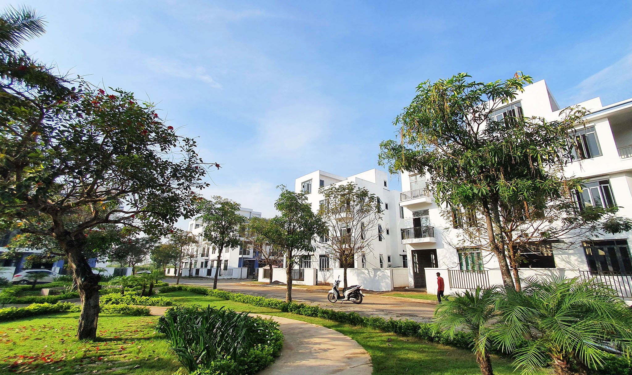 Dự án Khu đô thị mới Đông Tăng Long Căn biệt thự song lập 8x20m2 View Công Viên Kđt mới Đông Tăng Long