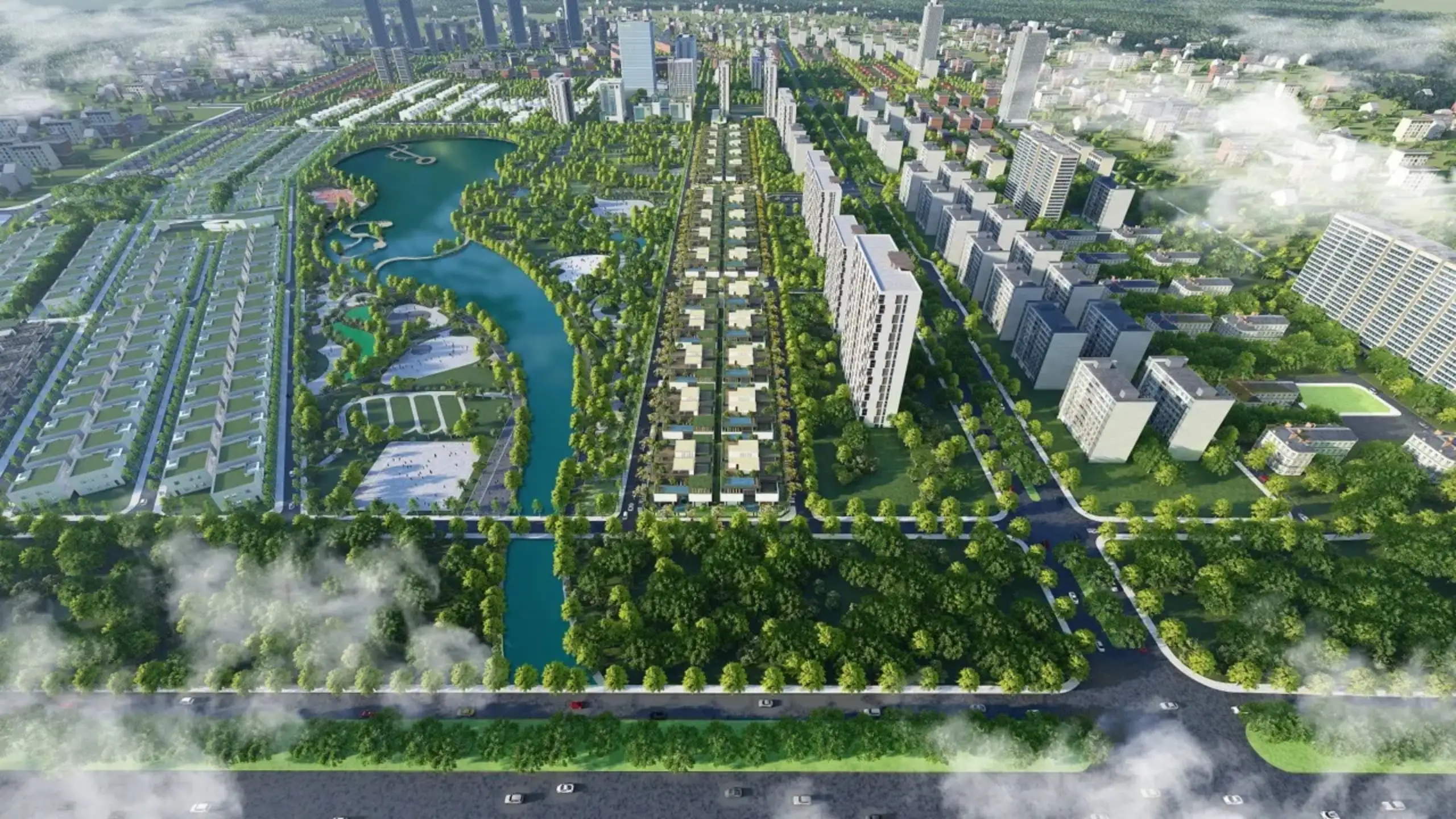 Biệt thự vườn, biệt thự song lập,nhà phố liền kề Kđt mới Đông Tăng Long Mở bán 42 căn biệt thự, nhà phố liền Kề Kđt mới Đông Tăng Long