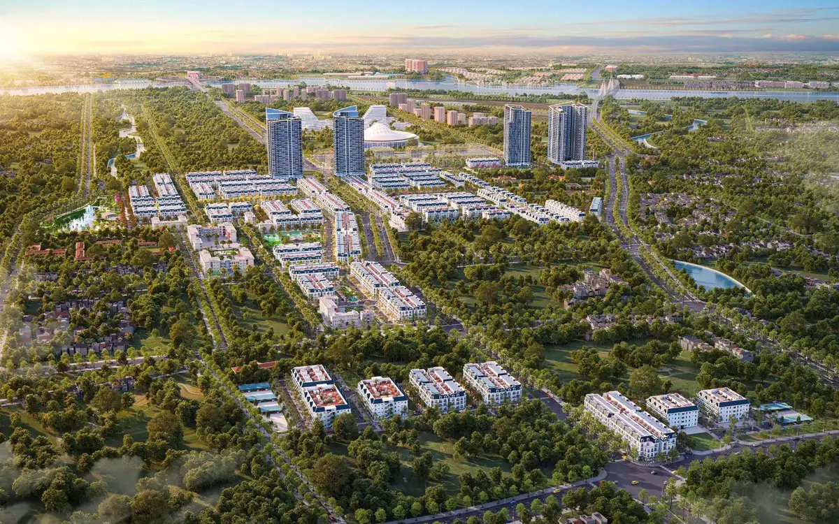 Hoang Huy New City cách trung tâm hành chính mới của Hải Phòng mới hoạt động 300m